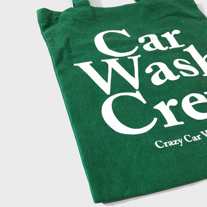 CAR WASH CREW TOTE GREEN