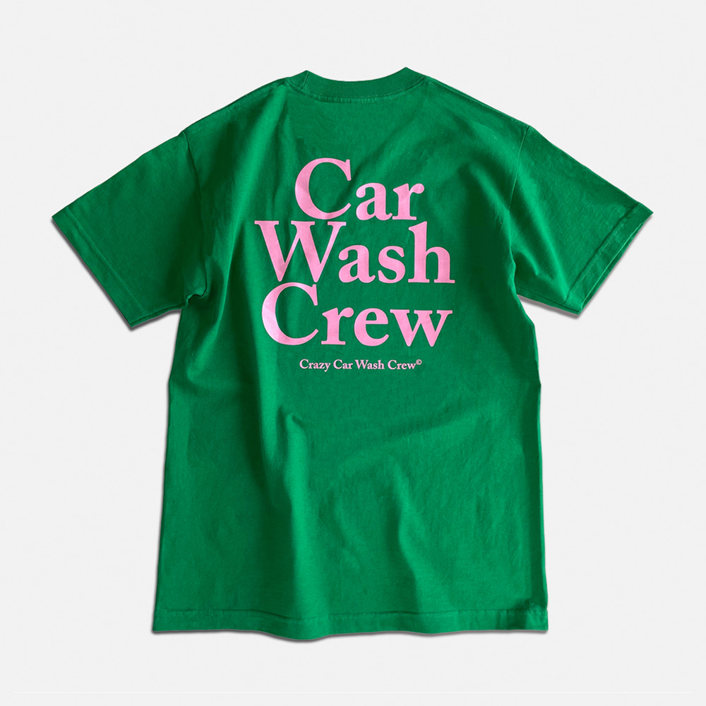 CAR WASH CREW T-SHIRTS GREEN