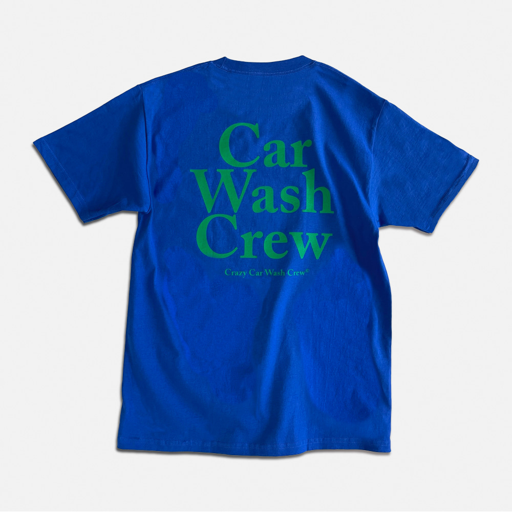 CAR WASH CREW T-SHIRTS BLUE