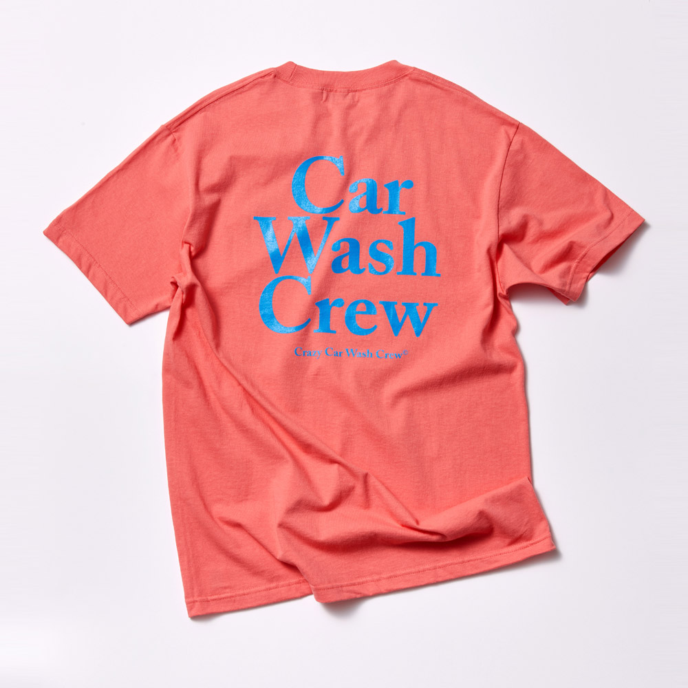 CAR WASH CREW T-SHIRTS CORAL